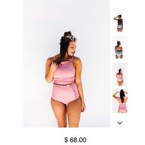 Kortni Jeane NWT squared up top/size medium